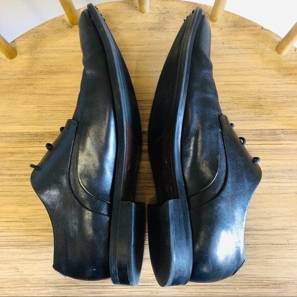 Kenneth Cole Black Down the Shore Lace Up Shoe 10
